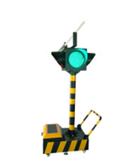 萨迦太阳能移动信号灯