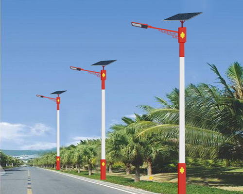 萨迦民族特色路灯