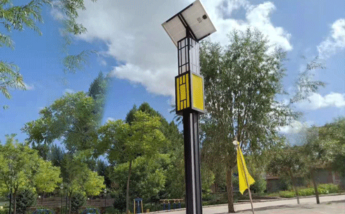 萨迦智慧路灯安装