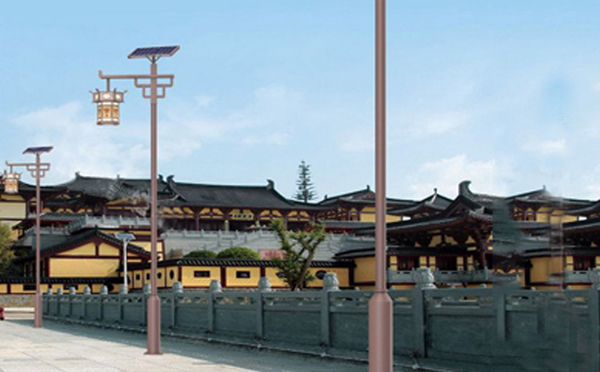 抗风型萨迦太阳能路灯：保障稳定照明不受风害